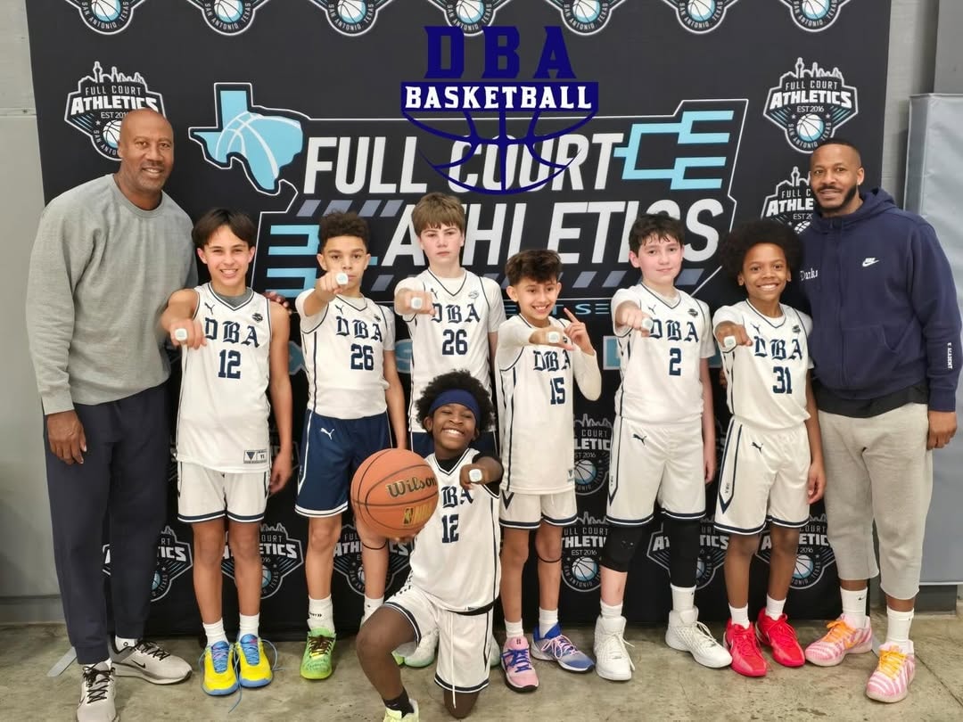 DBA team with coaches