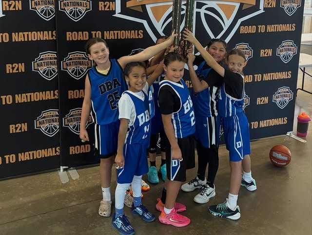 DBA team with trophy
